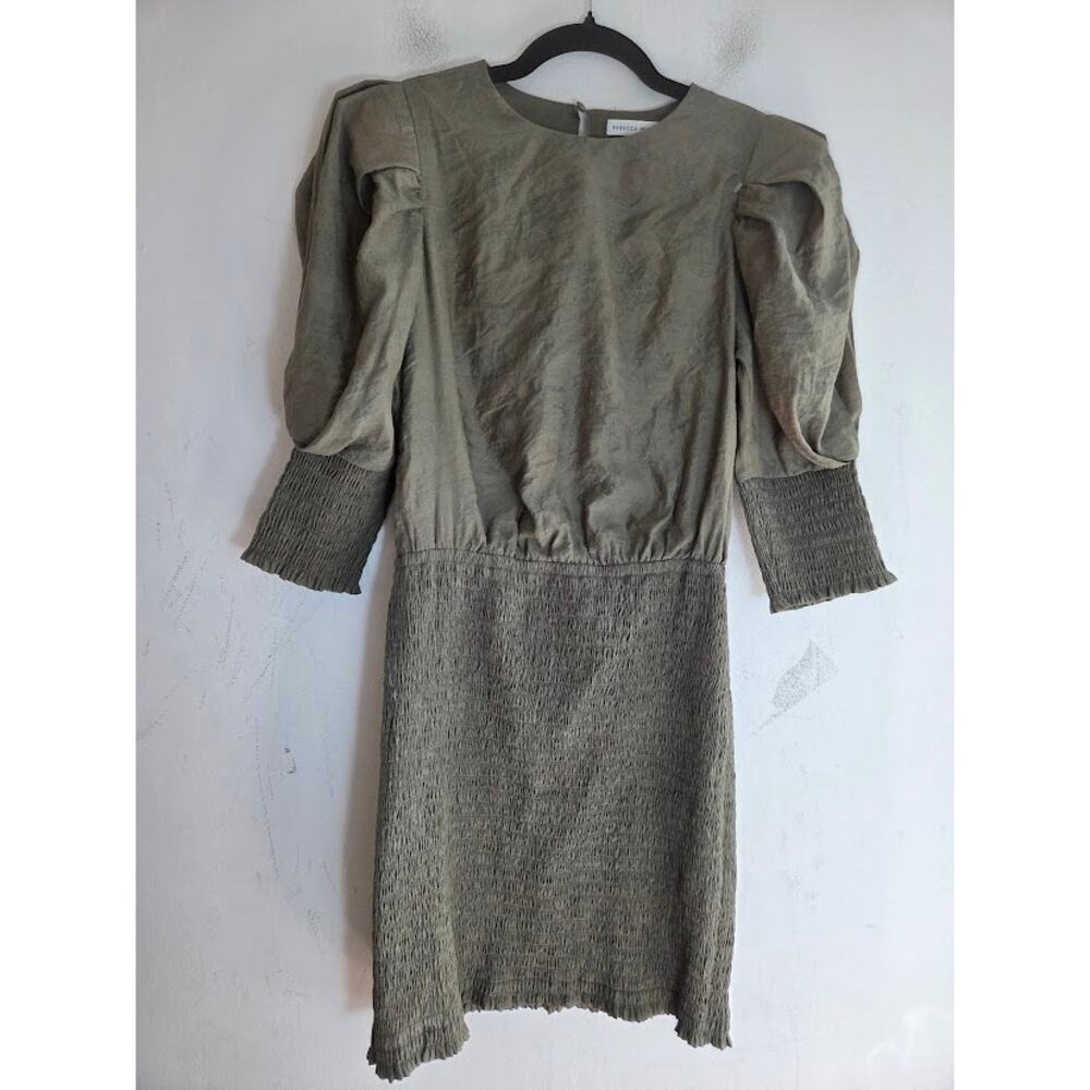 Rebecca Minkoff Revolve "Geneva" Army Green Cocktail/Evening Dress size XS